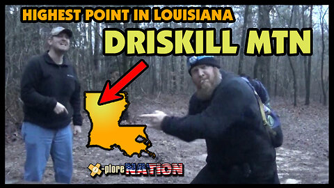 US State Highpointing: Driskill Mountain, highest point in Louisiana.