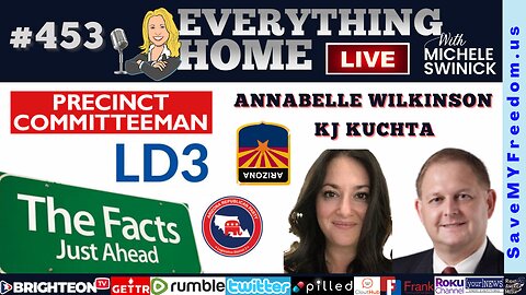 453: ARIZONA UPDATE - Legislative District 3 (LD3) Is Full Of Rinos Who Just Don't Like To Follow The Rules & Love To Lie - WATCH THE TRUTH!