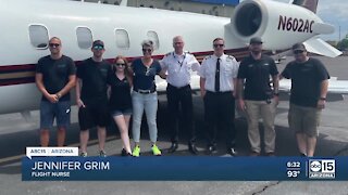 Arizona medical evacuation crew helping those impacted by Hurricane Ida