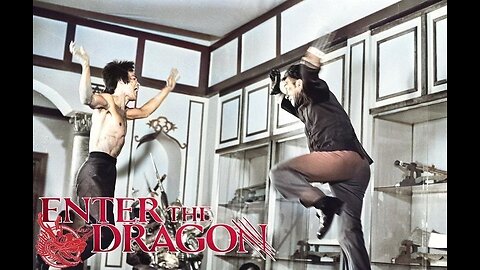 Cross kick Studio Films Bruce Lee Enter the Dragon