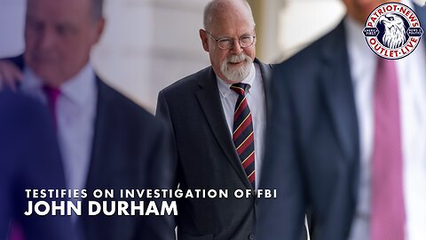 John Durham Testifies on his Investigation of the FBI, hr.3 | 06-21-2023