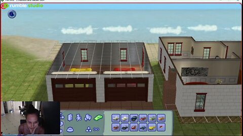 Beach House Build (Sims 2)