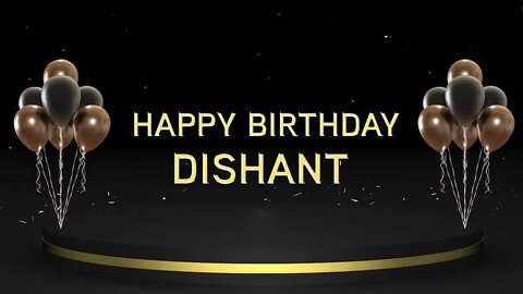 Wish you a very Happy Birthday Dishant