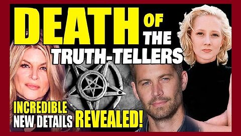 SHOCKING! New Details REVEALED! Deaths Of Kirstie Alley, Paul Walker & Anne Heche!