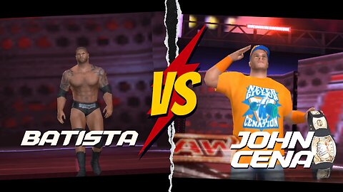 John Cena vs Batista 😮|| First Blood😨 || WWE Smackdown vs Raw 2011 || Gameplay || Quick Gaming