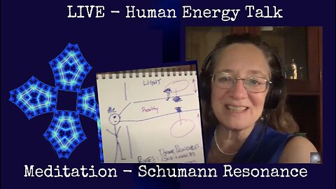 Energy Talk LIVE 2 Your Perceptions & Your Human Energy Field, Meditation, Schumann Resonance Trends