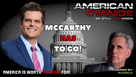 McCarthy Has To Go!