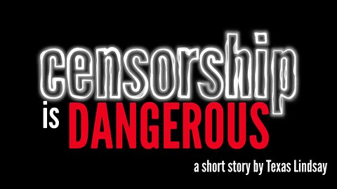 Censorship is Dangerous: A Short Story Feat. Congresswoman Nancy Mace