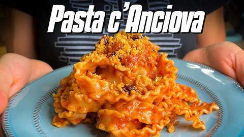 How to Make Pasta c'Anciova | Sicilian Anchovy Pasta Recipe