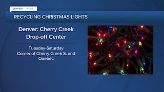Got broken Christmas lights? Denver will recycle them