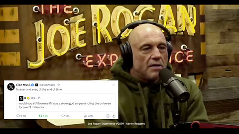 Jesus | Why Is Joe Rogan Saying? "We Need Jesus. Jesus, If You Are Thinking About Coming Back Right Now, Right Now Is a Good Time." + Why Is Elon Musk Posting? "Would You Still Love Me If I Was a Worm God Emperor?" + Are CBDCs On the W