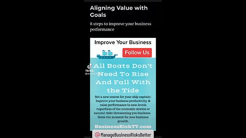 Aligning Value with Goals: 8 steps to improve your business performance
