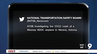 Airplane crashes in Marana, NTSB investigating