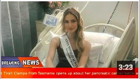 Miss World Australia finalist Tirah Ciampa Tasmania opens up about pancreatic cancer battle (Jul'23)