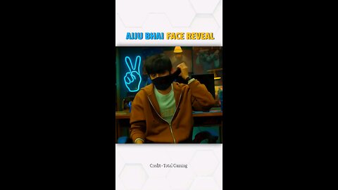 Finally Face Reveal ho gya 🤓 Credit - @totalgaming_official #ajjubhaifacereveal