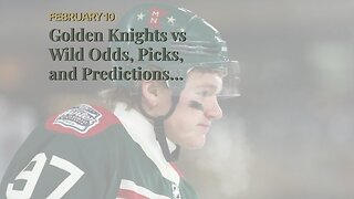Golden Knights vs Wild Odds, Picks, and Predictions Tonight: Defenses Stand Tall in Saint Paul
