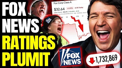 COLLAPSE: Fox Ratings IMPLODE | Polling Shows Tucker MORE Popular Than FOX, Newsmax Ratings SOAR