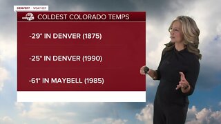 Lisa looks at Colorado record cold temps