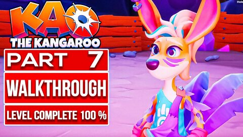 KAO THE KANGAROO Gameplay Walkthrough PART 7 No Commentary (Complete Level 100%, All Collectibles)