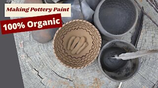 How to Make Organic Pottery Paint