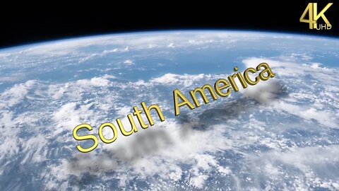 [4k UHD] Over the South America| Space Between Universes| ISS067| may 2022