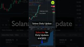 Solana cryptocurrency is taking a breather. #solana #crypto #cryptotrading #bitcoin