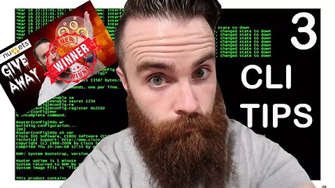 3 Cisco CLI (Command-line) Hacks (CCNA) + CBT Nuggets WINNER ANNOUNCEMENT!!