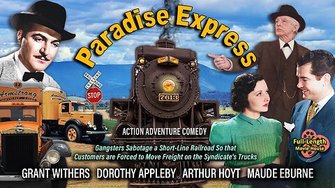 Paradise Express 1937 colorized (Grant Withers)