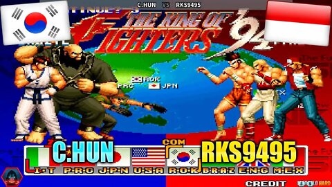 The King of Fighters '94 (C.HUN Vs. RKS9495) [South Korea Vs. Indonesia]
