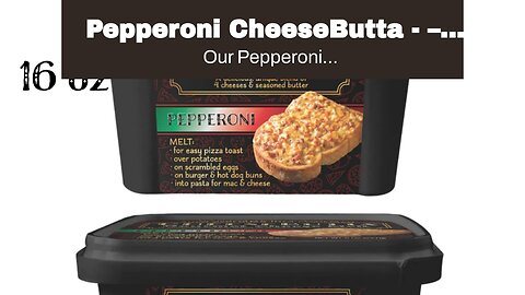 Pepperoni CheeseButta - – CheeseButta - Gourmet Products