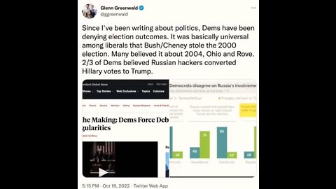 Glenn Greenwald Refuses to Hold Back in Savage Take Down of Dem Hypocrisy