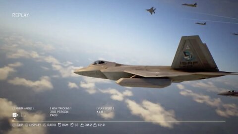 Ace Combat 7 Mission 15 by Mobius 1 Ace, S Rank, No Damage Remastered (PS4)