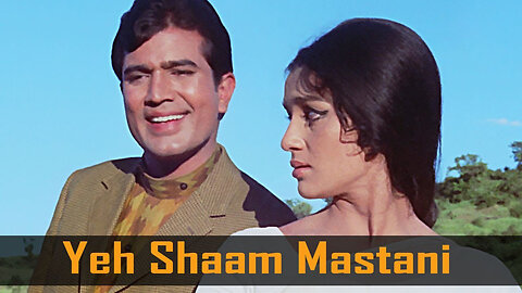 Yeh Shaam Mastani | Kishore Kumar | Rajesh Khanna | Kati Patang | Classic Bollywood 4K Video Song