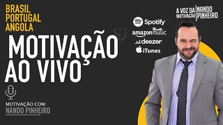 MOTIVAÇÃO AO VIVO COM NANDO PINHEIRO