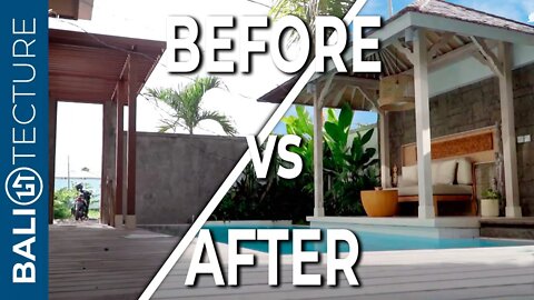 BUILDING A VILLA IN BALI (Before and After)