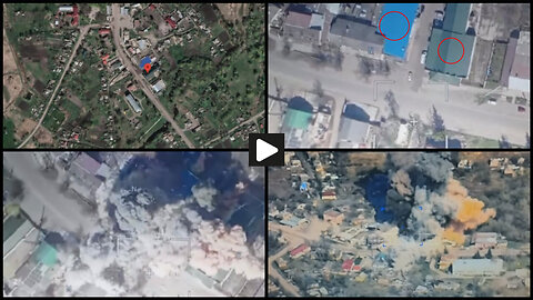 Lyptsi/Kharkiv area: Russian UMPK FAB bombs destroyed AFU warehouse