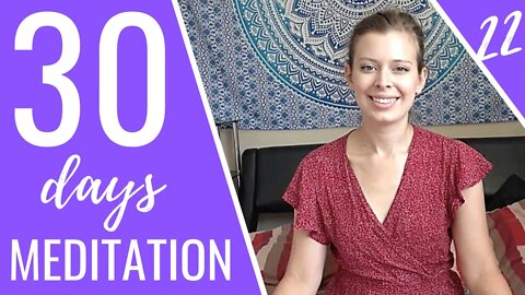 16 Min Meditation Timer | Day 22 | 30 Days Meditation Challenge (For Beginners)
