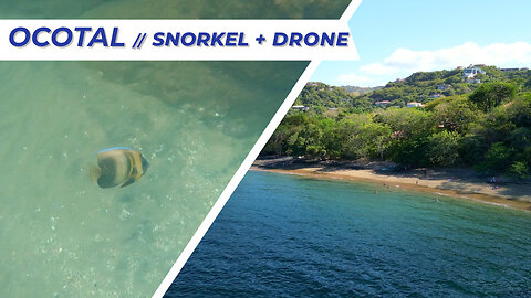 SNORKEL + DRONE // Visit Playa Ocotal In #costarica [#tourism]