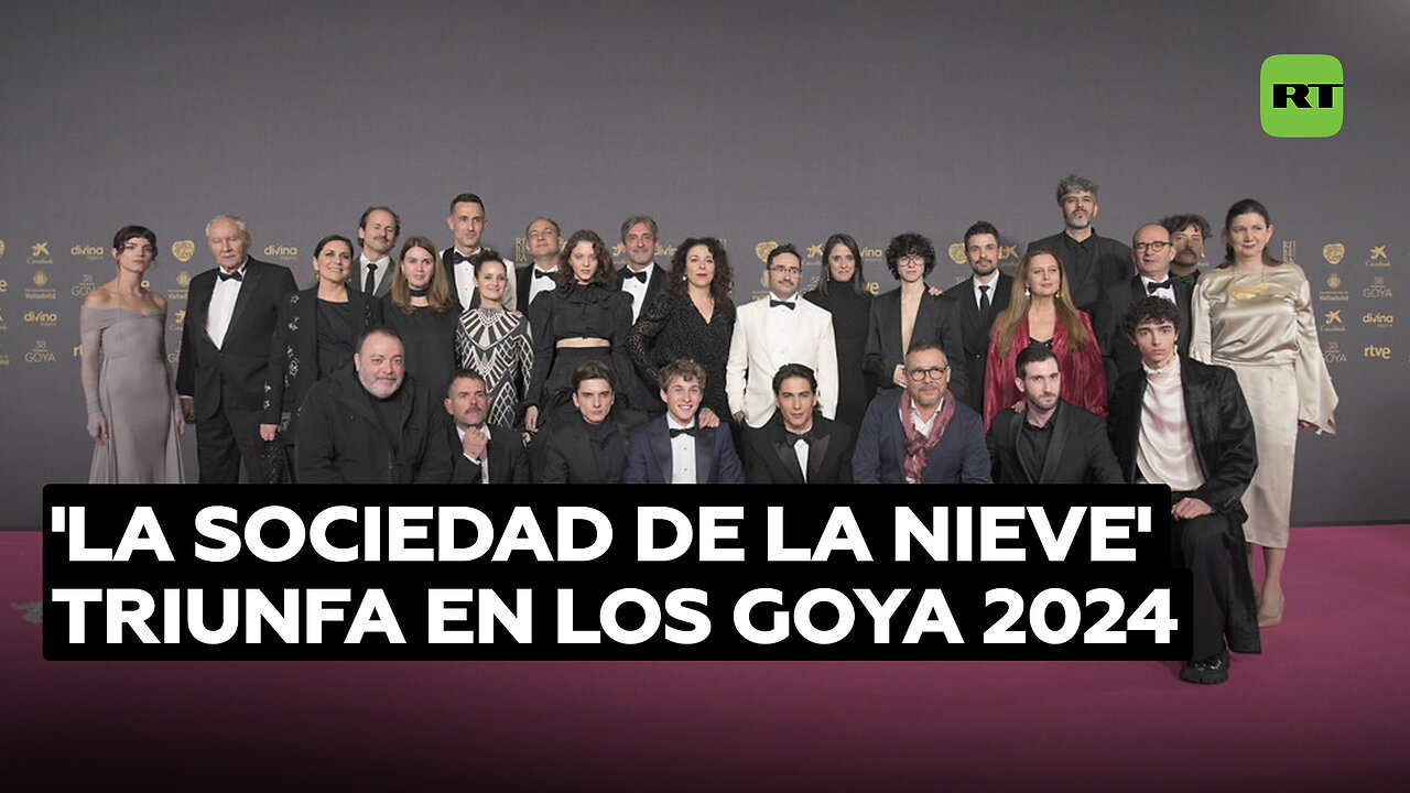 Goya 2024 - La sociedad de la nieve, ganadora