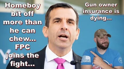 As Gun Insurance scheme FLOUNDERS… as FPC joins the fight in San Jose mandated gun insurance...