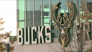 Bucks fans celebrate as new NBA season begins