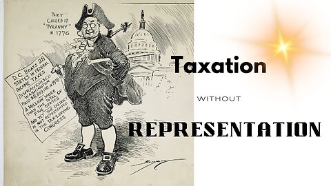 Taxes without Representation #FlatTax #NoTax #PayUp
