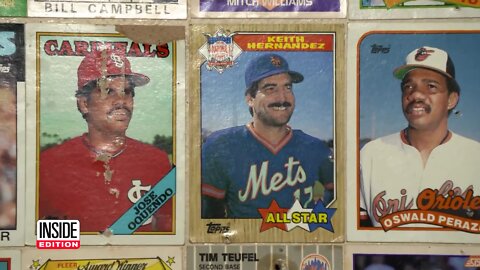 Massive Baseball Card Collection Found Behind Wallpaper