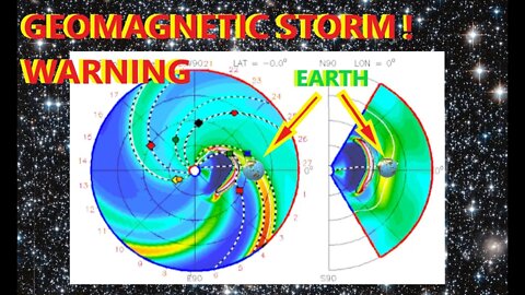 GEOMAGNETIC STORM WARNING !