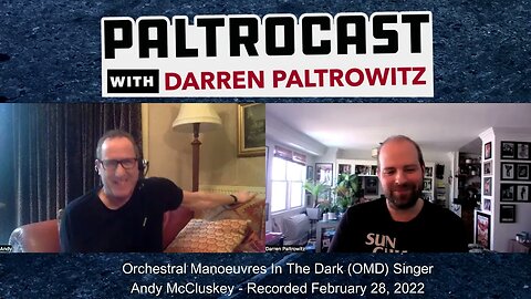 OMD's Andy McCluskey interview with Darren Paltrowitz