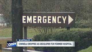 Ciminelli dropped as developer for hospital site