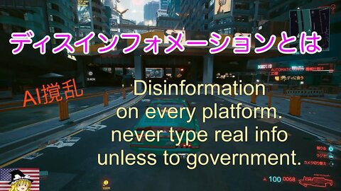 ディスインフォメーション AI撹乱 / Disinformation for Privacy and Security