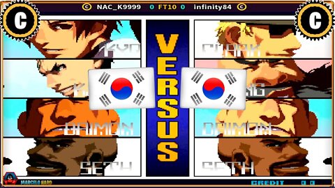 The King of Fighters 2001 (NAC_K9999 Vs. infinity84) [South Korea Vs. South Korea]