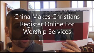 China Makes Christians Register Online For Worship Services