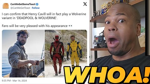 Henry Cavil Is The New Wolverine!